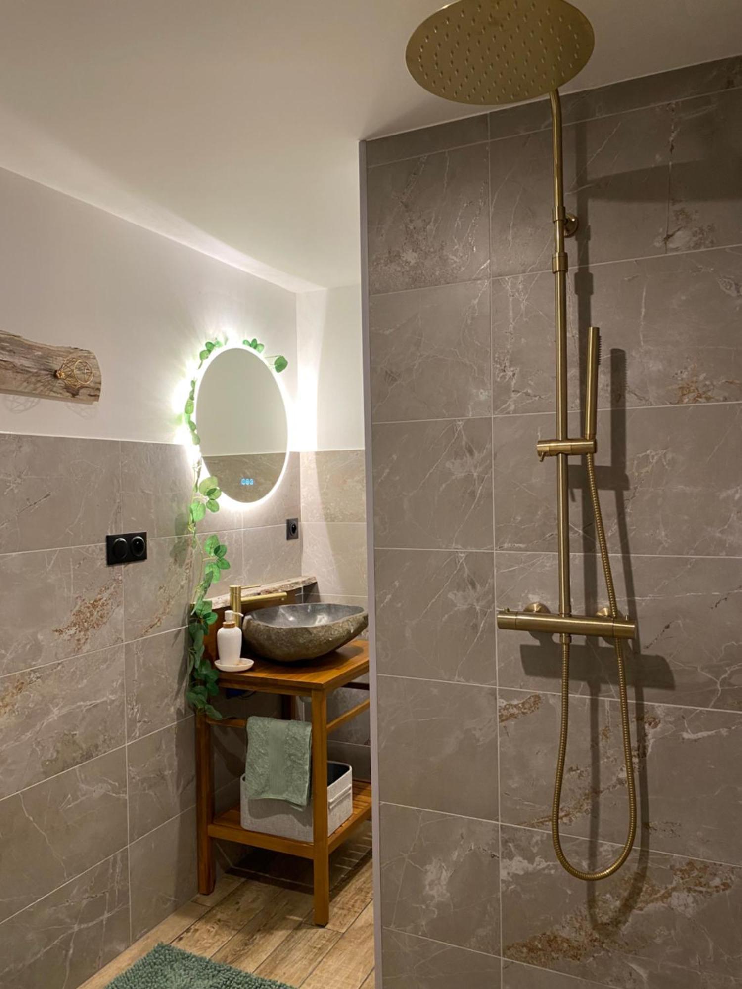 Villa Lily Spa, Chambre D'Hotes Avec Spa Privatif La Vicomté-sur-Rance Buitenkant foto